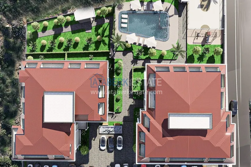 Apartments from a developer with sea views in Kestel — a prestigious complex under construction 6