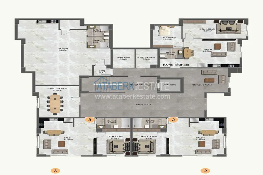 Buy cheap Apartments from a developer with sea views in Kestel — a prestigious complex under construction 1