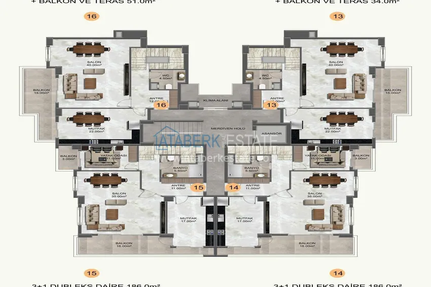 Buy cheap Apartments from a developer with sea views in Kestel — a prestigious complex under construction 5
