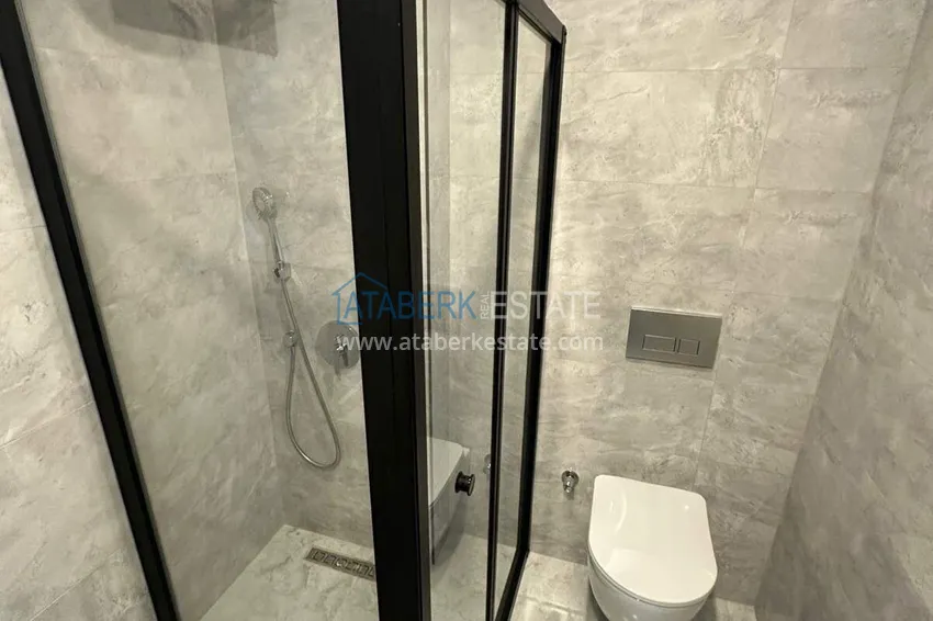 Purchase  Apartment 1+1 with sea view on the first line in Kestel - 47 m², unfurnished, premium complex 16 