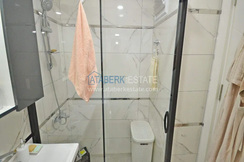 Purchase  Penthouse duplex 3+1 in Oba, Alanya — furniture, separate kitchen, glazed balcony  19 