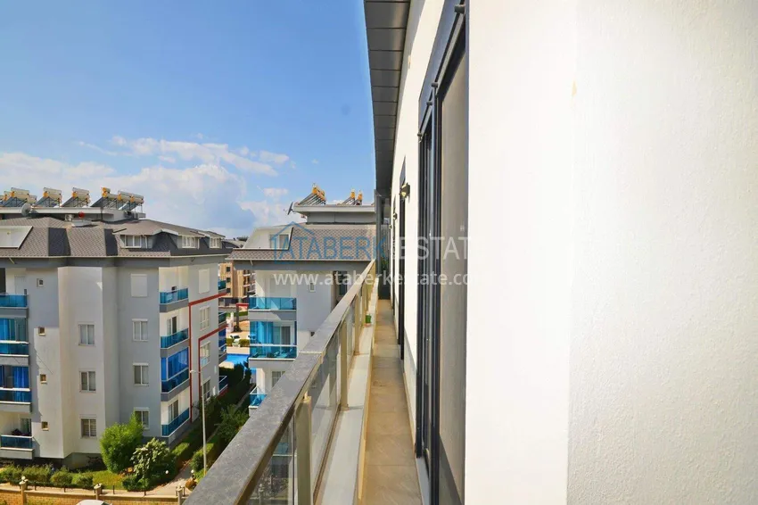 Purchase  Penthouse duplex 3+1 in Oba, Alanya — furniture, separate kitchen, glazed balcony  21 