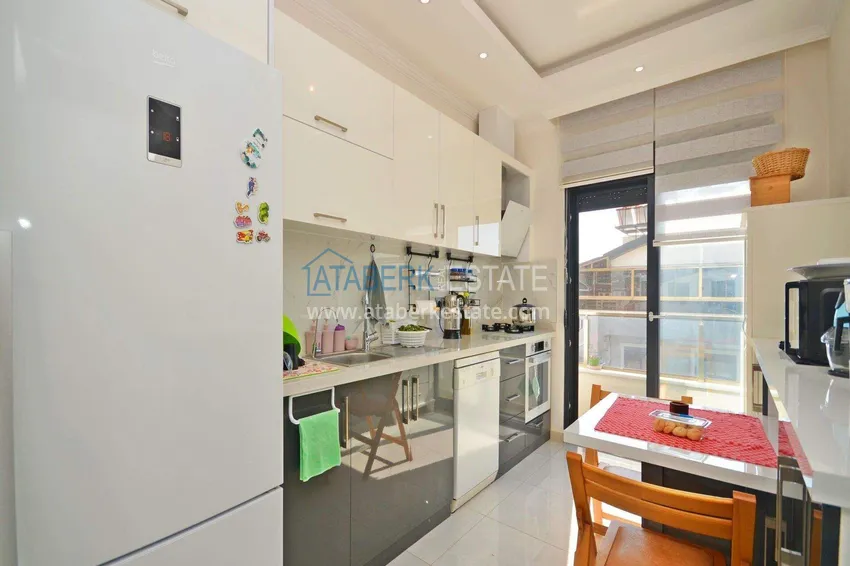 Purchase  Penthouse duplex 3+1 in Oba, Alanya — furniture, separate kitchen, glazed balcony  3 