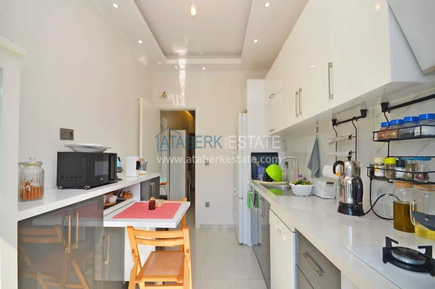 Purchase  Penthouse duplex 3+1 in Oba, Alanya — furniture, separate kitchen, glazed balcony  4 