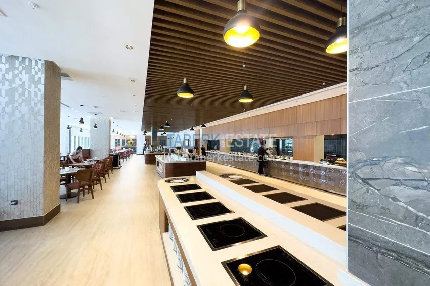 Apartment 2+1 in Turkler - suitable for a residence permit, a residence with a hotel concept 58 