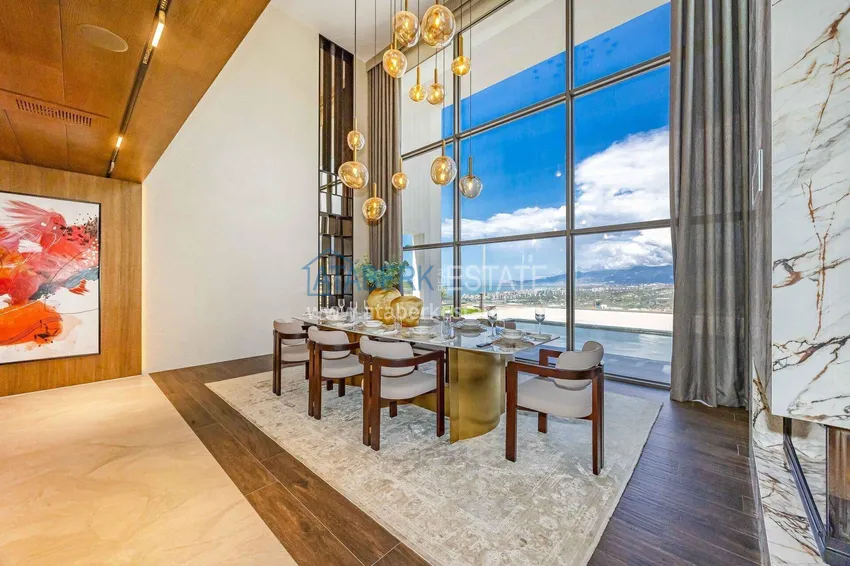Purchase  Premium 4+1 villa with panoramic views in Kargicak - fully furnished, suitable for citizenship  1 