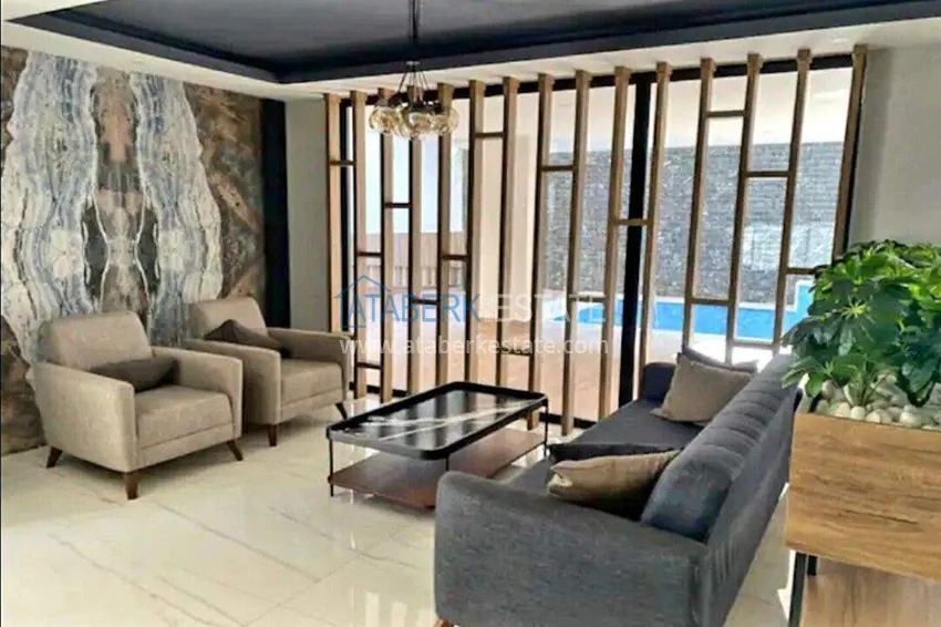 1+1 apartment in the center of Alanya, Keykubat beach area - furnished, suitable for a residence permit 10 