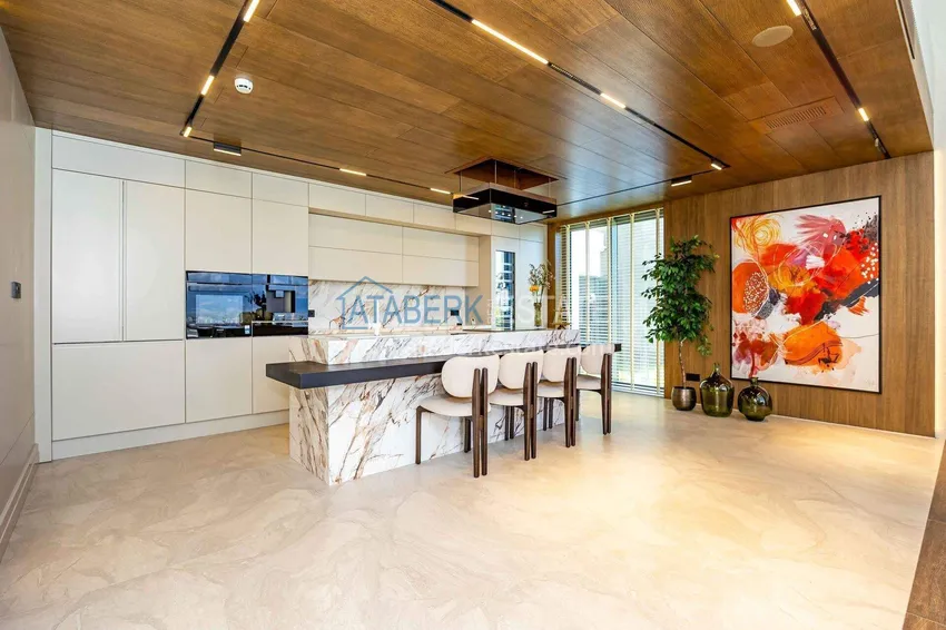 Purchase  Premium 4+1 villa with panoramic views in Kargicak - fully furnished, suitable for citizenship  14 