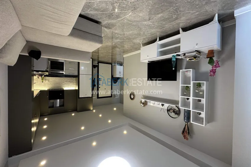 Purchase 1+1 apartment in the center of Alanya, Keykubat beach area - furnished, suitable for a residence permit 10 