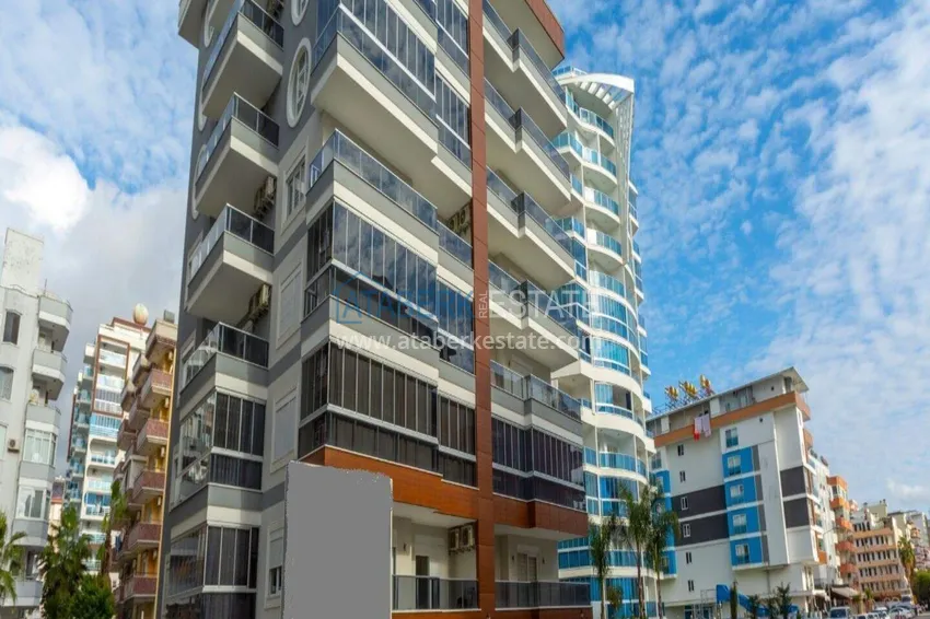 3+1 duplex in Mahmutlar - furnished, with jacuzzi and glazed balconies 1 