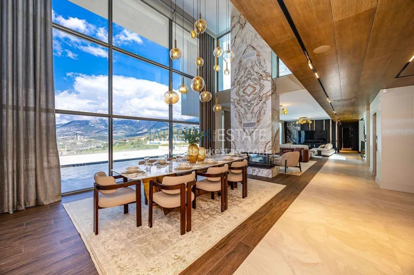 Purchase  Premium 4+1 villa with panoramic views in Kargicak - fully furnished, suitable for citizenship  2 