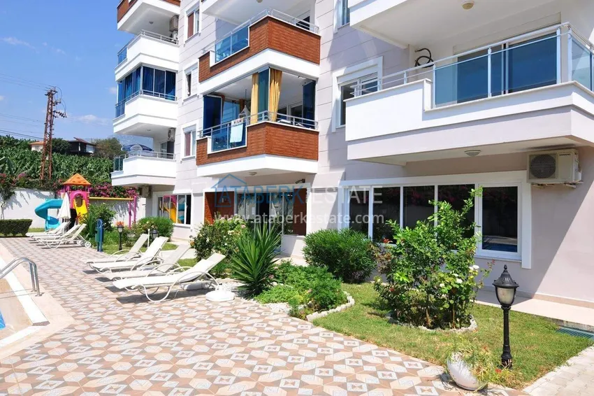 1+1 apartment in Mahmutlar — new furniture, 70 m², glazed balcony, sea and mountain views 13 