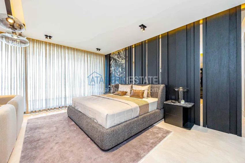 Purchase  Premium 4+1 villa with panoramic views in Kargicak - fully furnished, suitable for citizenship  20 