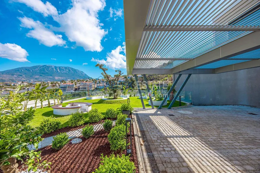 Premium 4+1 villa with panoramic views in Kargicak - fully furnished, suitable for citizenship  21 