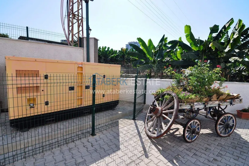 1+1 apartment in Mahmutlar — new furniture, 70 m², glazed balcony, sea and mountain views 20 