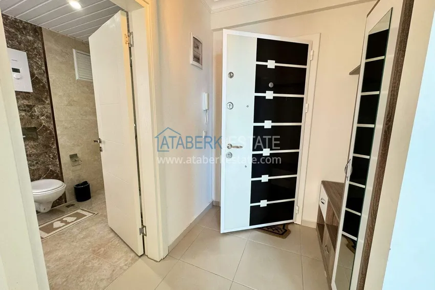 Purchase 1+1 apartment in Mahmutlar — new furniture, 70 m², glazed balcony, sea and mountain views 2 