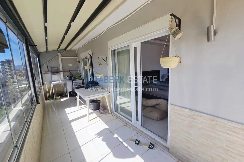 Purchase 3+1 duplex in Mahmutlar - furnished, with jacuzzi and glazed balconies 22 