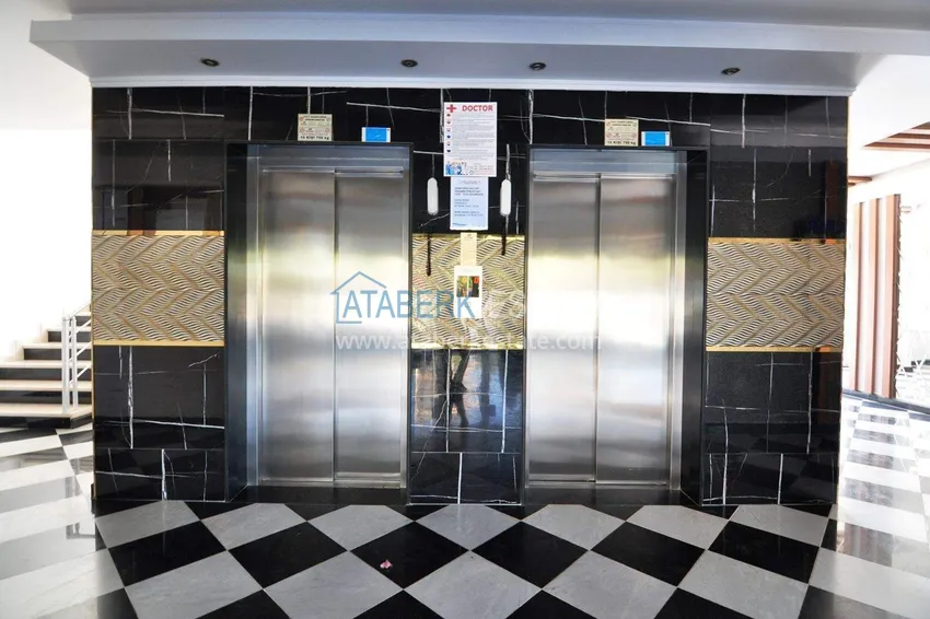 1+1 apartment in Mahmutlar — new furniture, 70 m², glazed balcony, sea and mountain views 23 