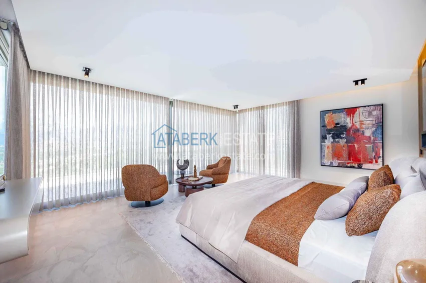 Purchase  Premium 4+1 villa with panoramic views in Kargicak - fully furnished, suitable for citizenship  29 