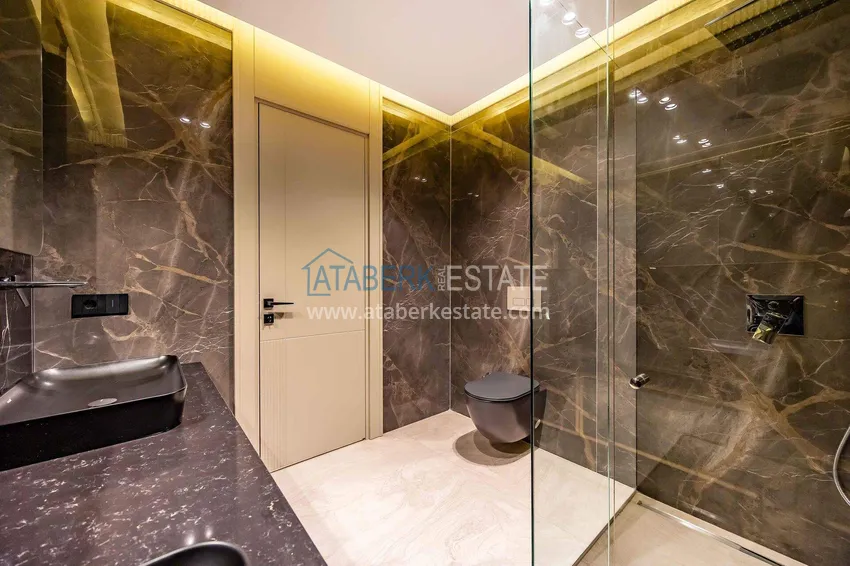 Purchase  Premium 4+1 villa with panoramic views in Kargicak - fully furnished, suitable for citizenship  31 