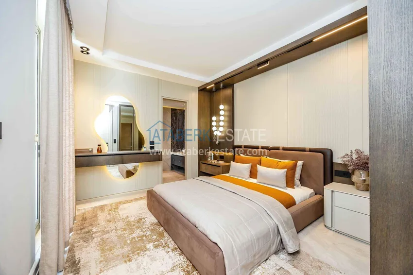 Purchase  Premium 4+1 villa with panoramic views in Kargicak - fully furnished, suitable for citizenship  35 