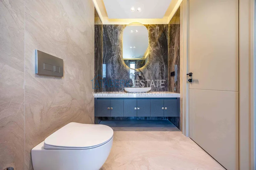 Purchase  Premium 4+1 villa with panoramic views in Kargicak - fully furnished, suitable for citizenship  38 