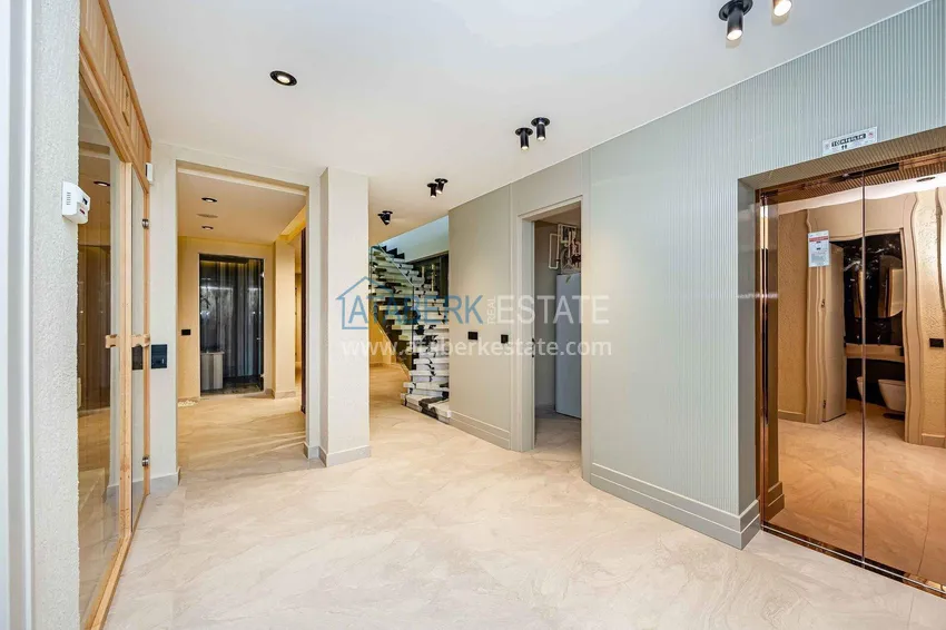 Purchase  Premium 4+1 villa with panoramic views in Kargicak - fully furnished, suitable for citizenship  47 