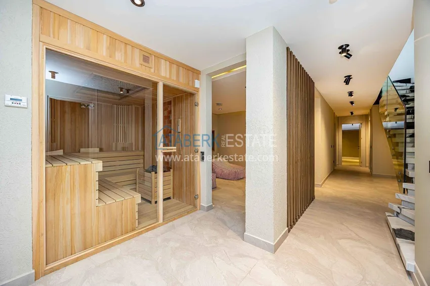 Purchase  Premium 4+1 villa with panoramic views in Kargicak - fully furnished, suitable for citizenship  48 