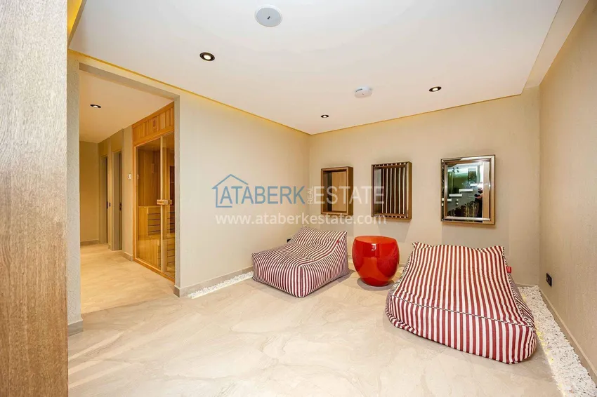 Purchase  Premium 4+1 villa with panoramic views in Kargicak - fully furnished, suitable for citizenship  50 