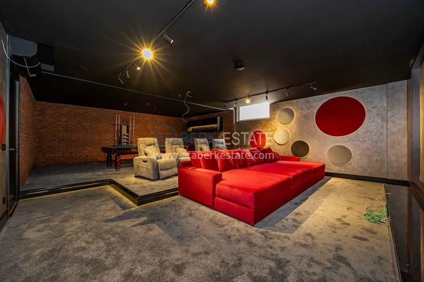 Purchase  Premium 4+1 villa with panoramic views in Kargicak - fully furnished, suitable for citizenship  52 