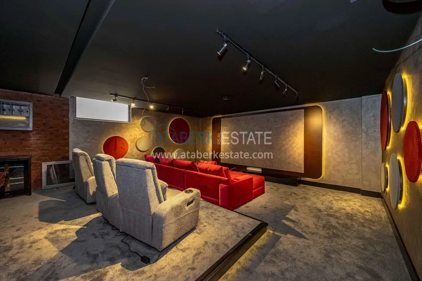 Purchase  Premium 4+1 villa with panoramic views in Kargicak - fully furnished, suitable for citizenship  53 