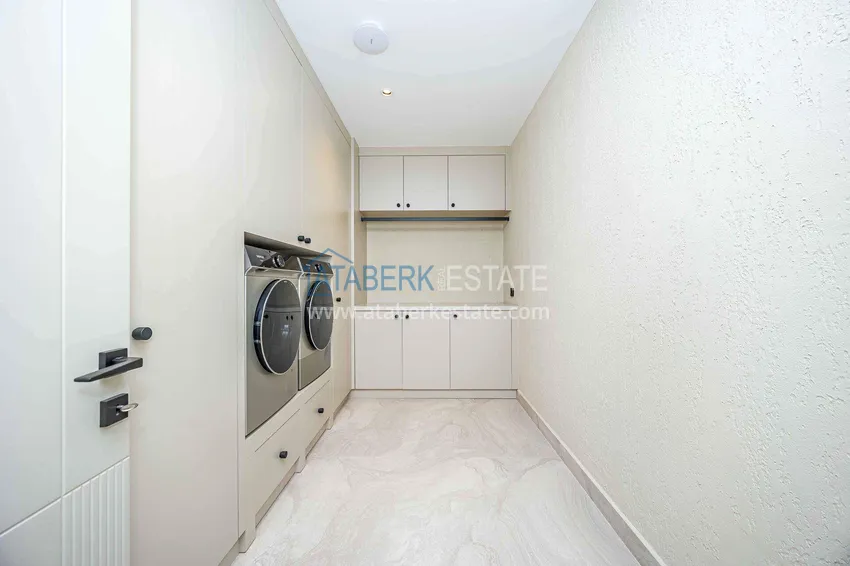 Purchase  Premium 4+1 villa with panoramic views in Kargicak - fully furnished, suitable for citizenship  56 