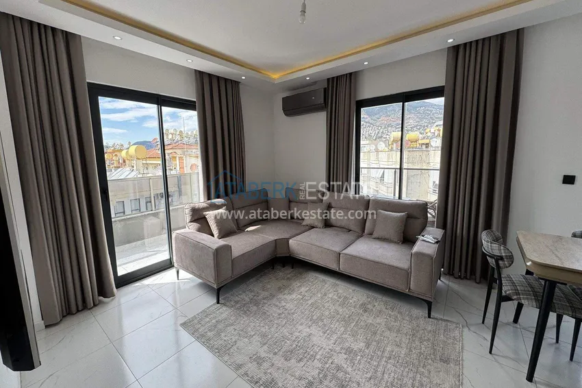 Purchase  Short-term rent - 2+1 penthouse in the center of Alanya, Cleopatra beach area No. 13 5 