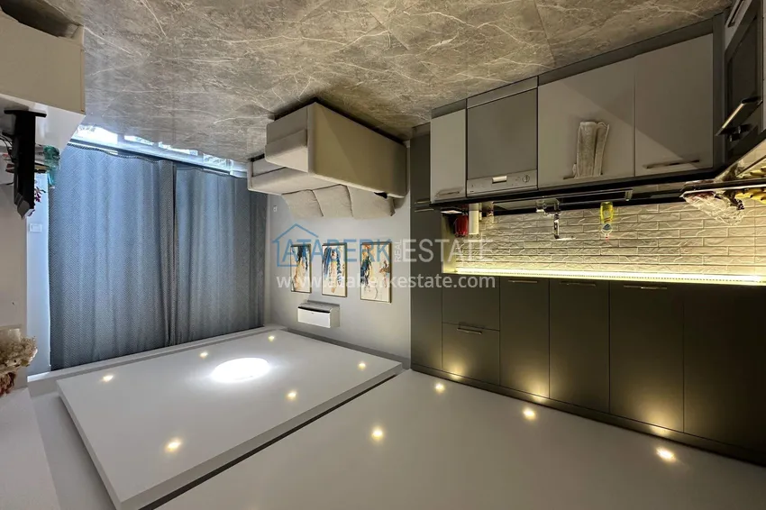 Purchase 1+1 apartment in the center of Alanya, Keykubat beach area - furnished, suitable for a residence permit 5 