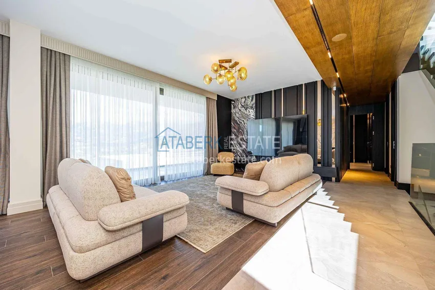 Purchase  Premium 4+1 villa with panoramic views in Kargicak - fully furnished, suitable for citizenship  9 