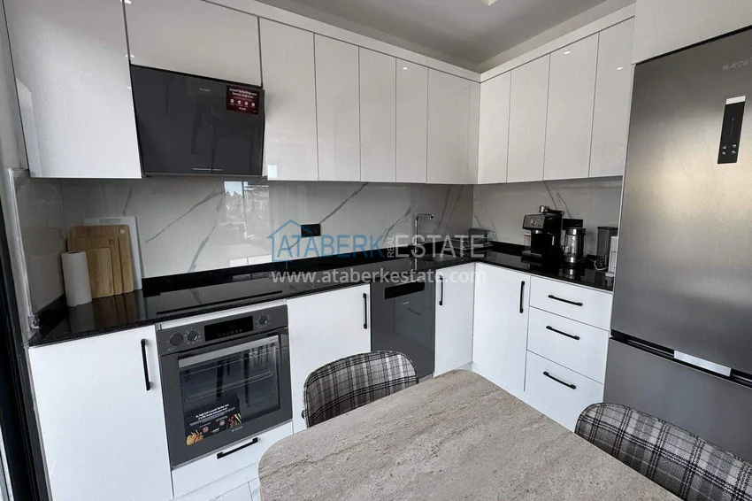Purchase  Short-term rent - 2+1 penthouse in the center of Alanya, Cleopatra beach area No. 13 7 