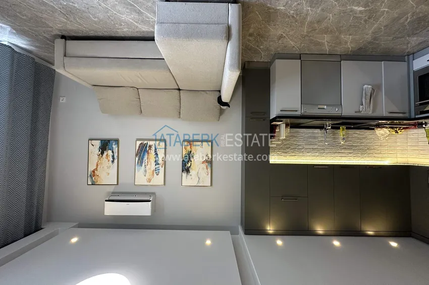 Purchase 1+1 apartment in the center of Alanya, Keykubat beach area - furnished, suitable for a residence permit 7 