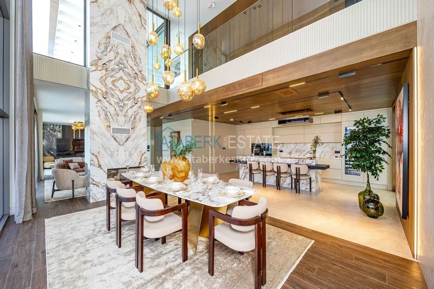 Purchase  Premium 4+1 villa with panoramic views in Kargicak - fully furnished, suitable for citizenship  12 