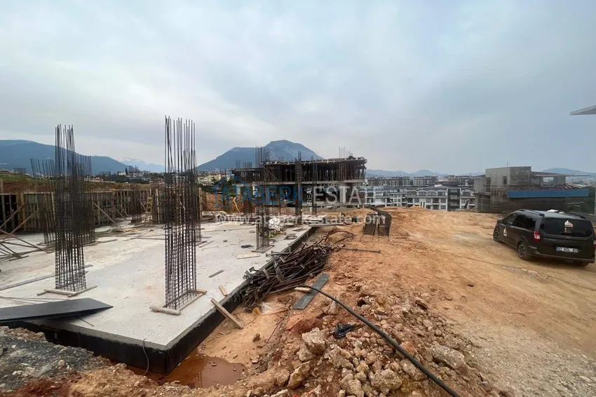 Photo -  Apartments from a developer with sea views in Kestel — a prestigious complex under construction 3 