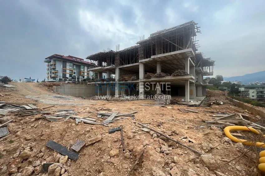 Photo -  Apartments from a developer with sea views in Kestel — a prestigious complex under construction 7 