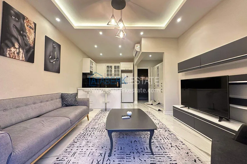 Purchase Apartment 2+1 on the beachfront in Kestel, overlooking the sea 10 