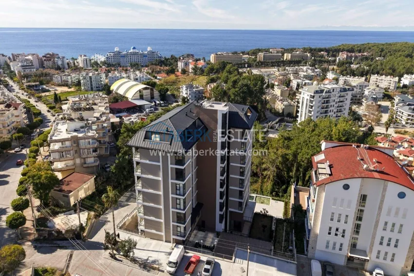 3+1 duplex with panoramic views in Avsallar  1 