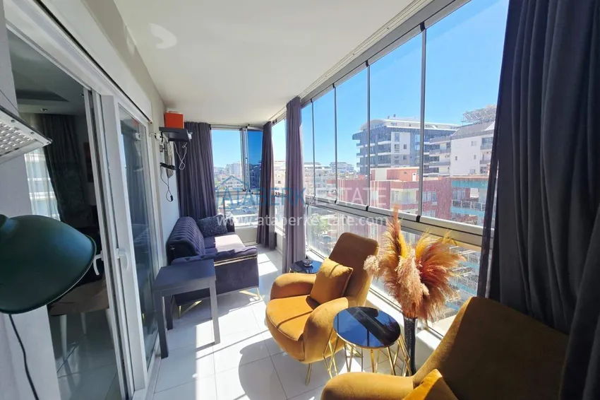 Purchase  3+1 duplex in Mahmutlar - furnished, with jacuzzi and glazed balconies 11 