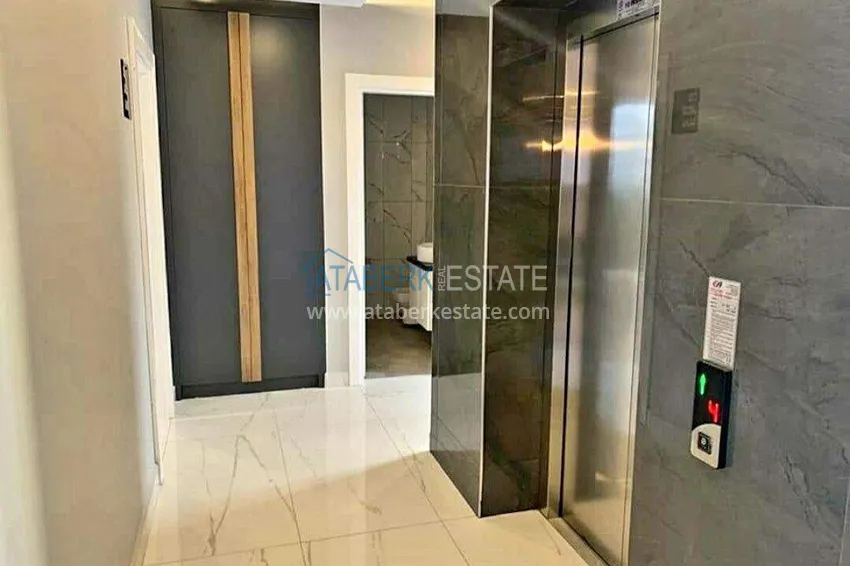 1+1 apartment in the center of Alanya, Keykubat beach area - furnished, suitable for a residence permit 12 