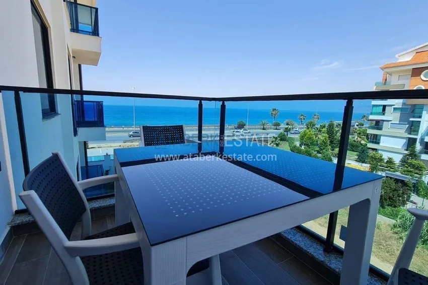 Purchase Apartment 2+1 on the beachfront in Kestel, overlooking the sea 12 