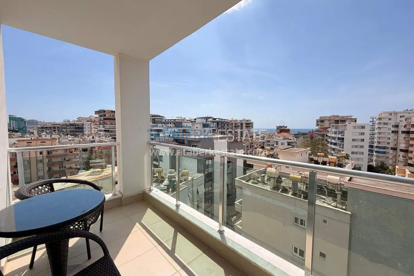 Purchase Apartment 1+1 in Mahmutlar — furniture, partial sea view, 400 m to the beach 12 