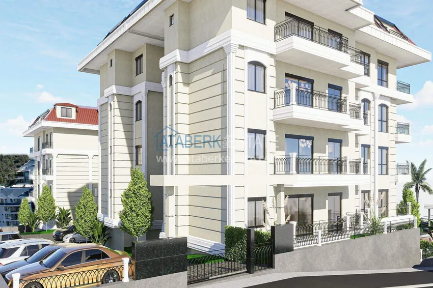 Apartments from a developer with sea views in Kestel — a prestigious complex under construction 13 