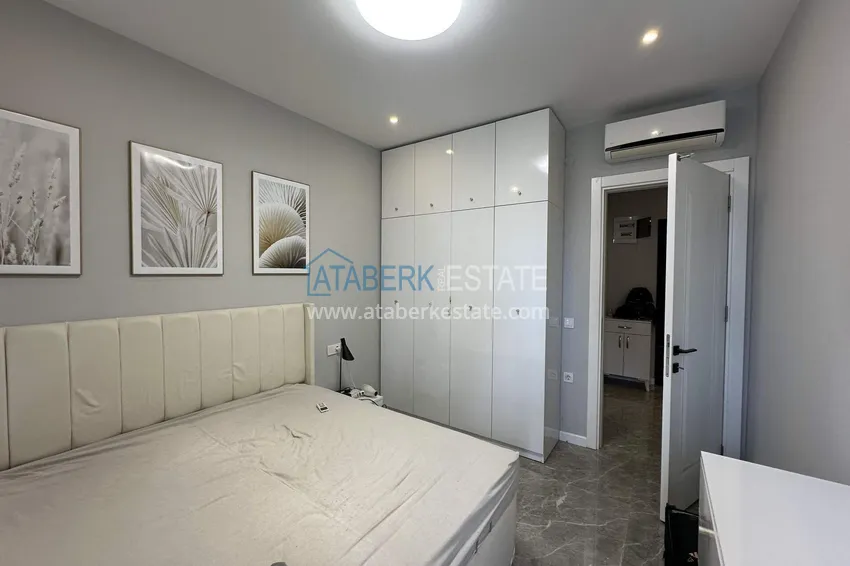 Purchase  1+1 apartment in the center of Alanya, Keykubat beach area - furnished, suitable for a residence permit 15 