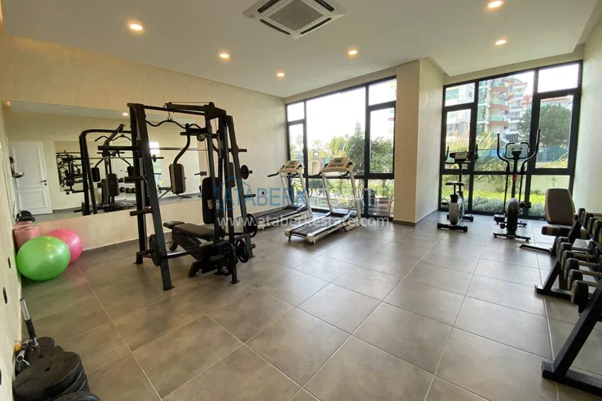 Apartment 2+1 on the beachfront in Kestel, overlooking the sea 15 