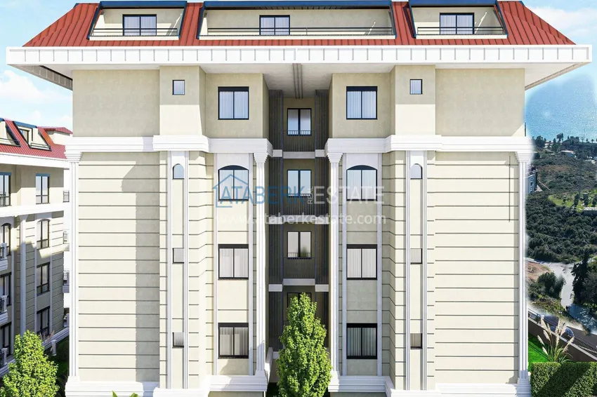 Apartments from a developer with sea views in Kestel — a prestigious complex under construction 16 